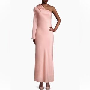 Significant Other Rhiannon One-shoulder Pink Dress Size 8